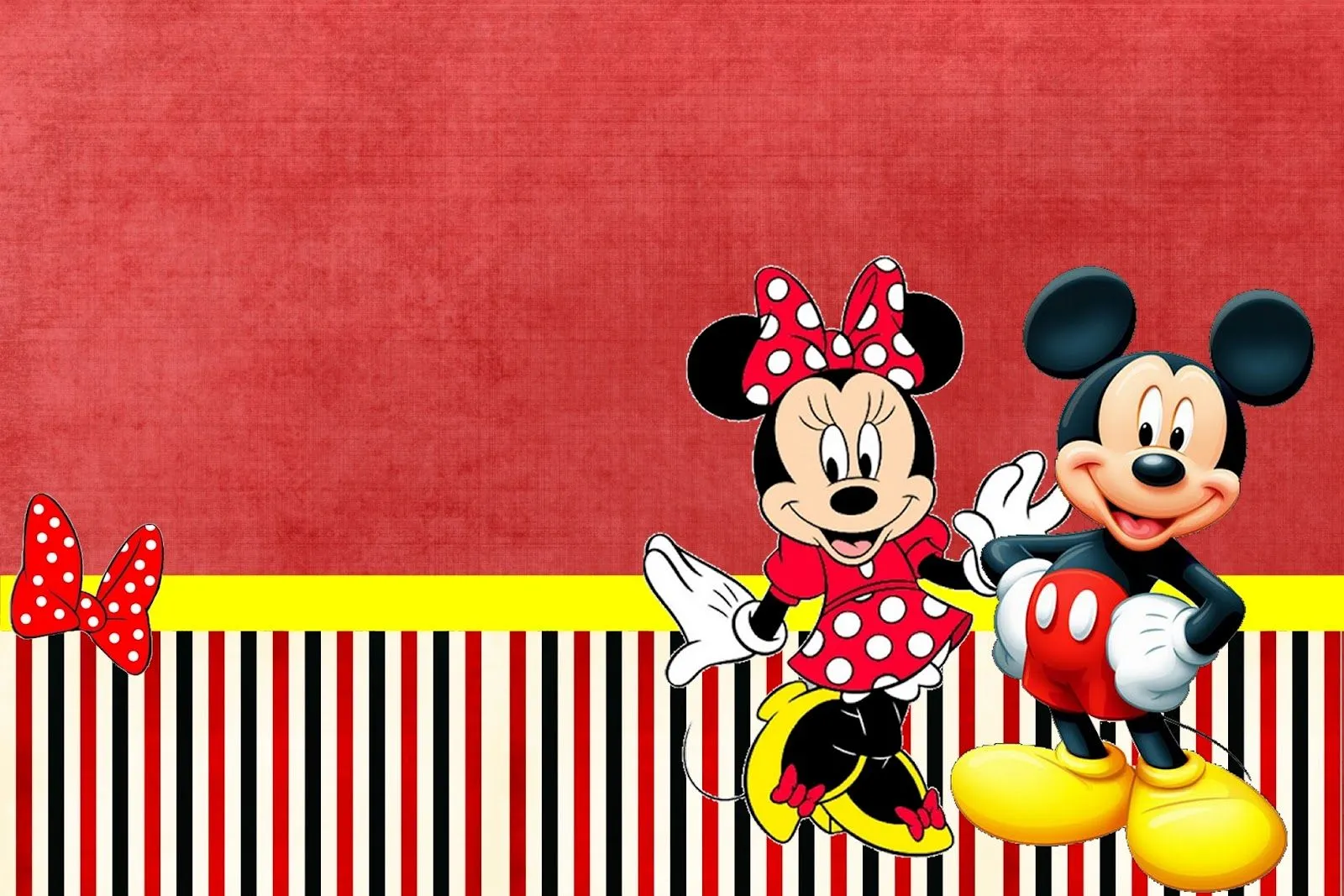 Imprimibles de Minnie y Mickey 2. - Ideas y material gratis para ...