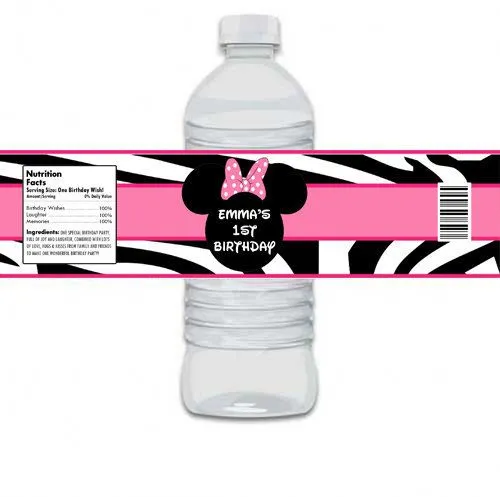 Imprimibles de Minnie Zebra 2. | Ideas y material gratis para ...