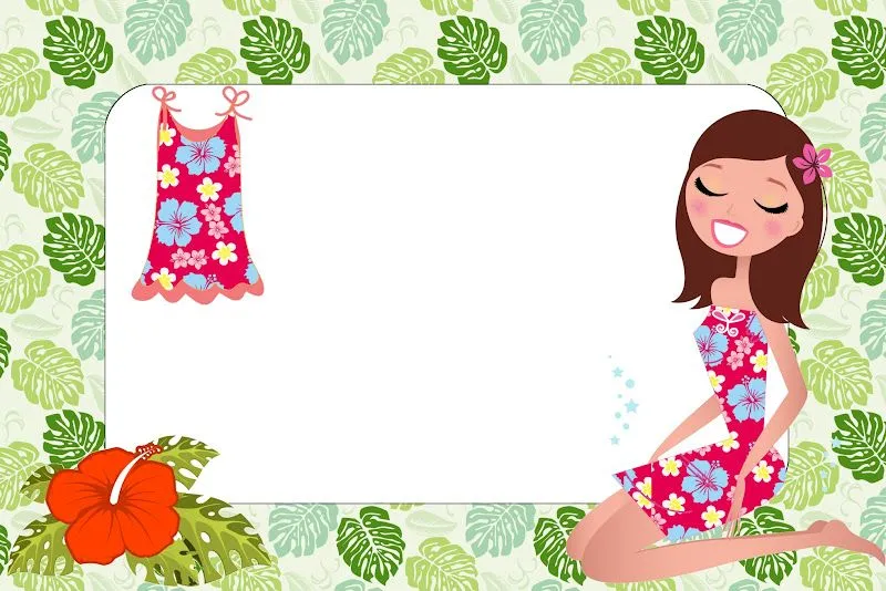 Imprimibles para pijamada hawaiana. - Ideas y material gratis para ...