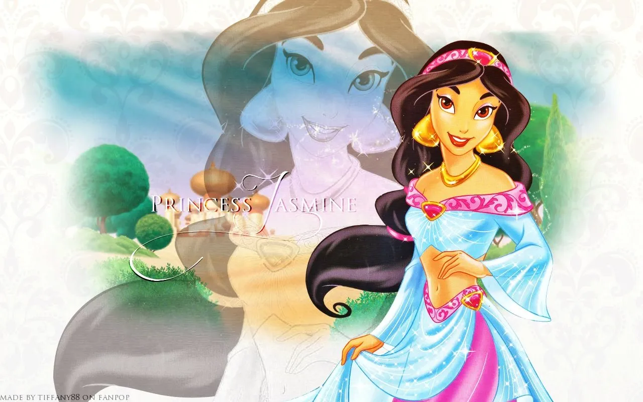 Imprimibles de la princesa Jasmine. - Ideas y material gratis para ...