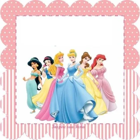 etiquetas de Princesas DIsney | Princesas Disney