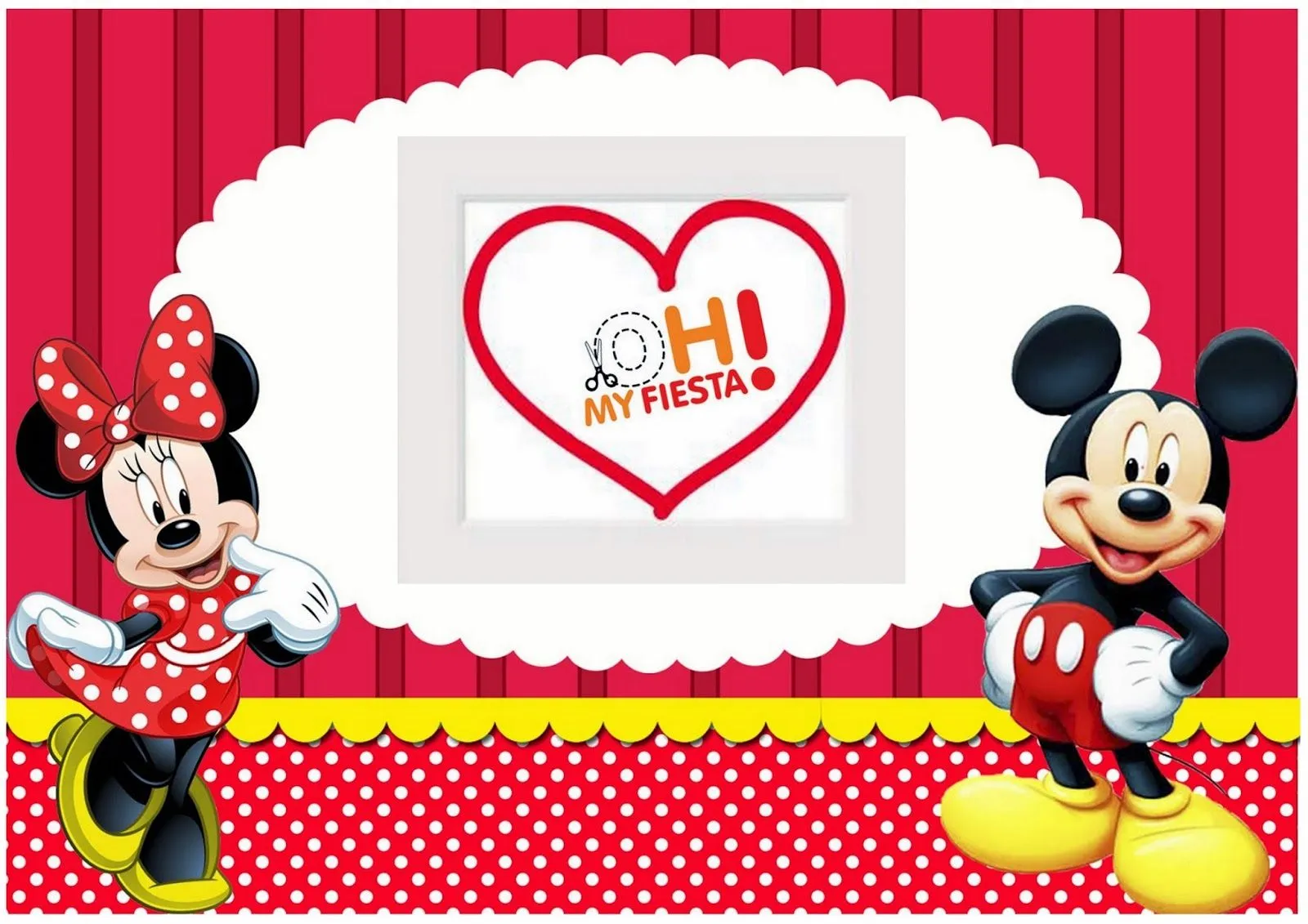 Imprimibles de la silueta de la cabeza de Mickey y Minnie. | Ideas ...