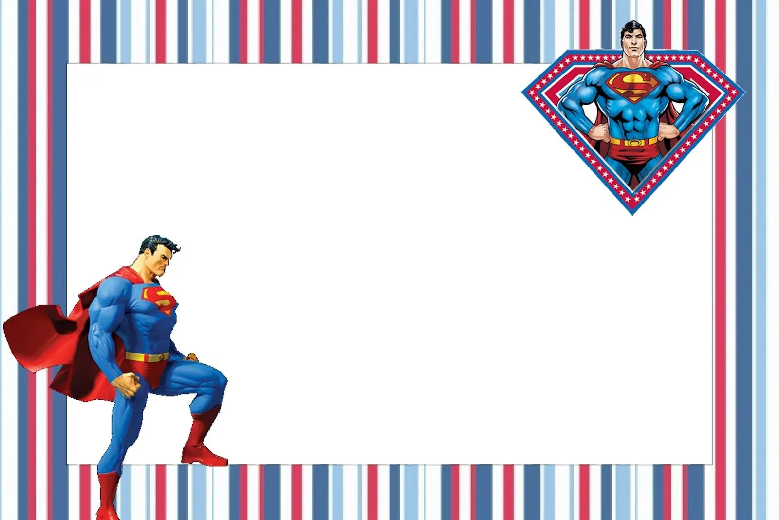 Imprimibles de Superman. - Ideas y material gratis para fiestas y ...