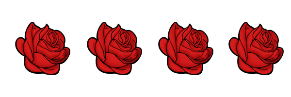 PARA IMPRIMIR: Bordes de rosas