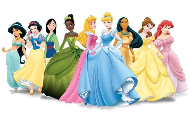 Imprimir Dibujos: Dibujos de Princesas Disney para Imprimir