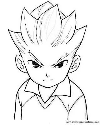 Dibujos para colorear de Inazuma Eleven para imprimir - Imagui