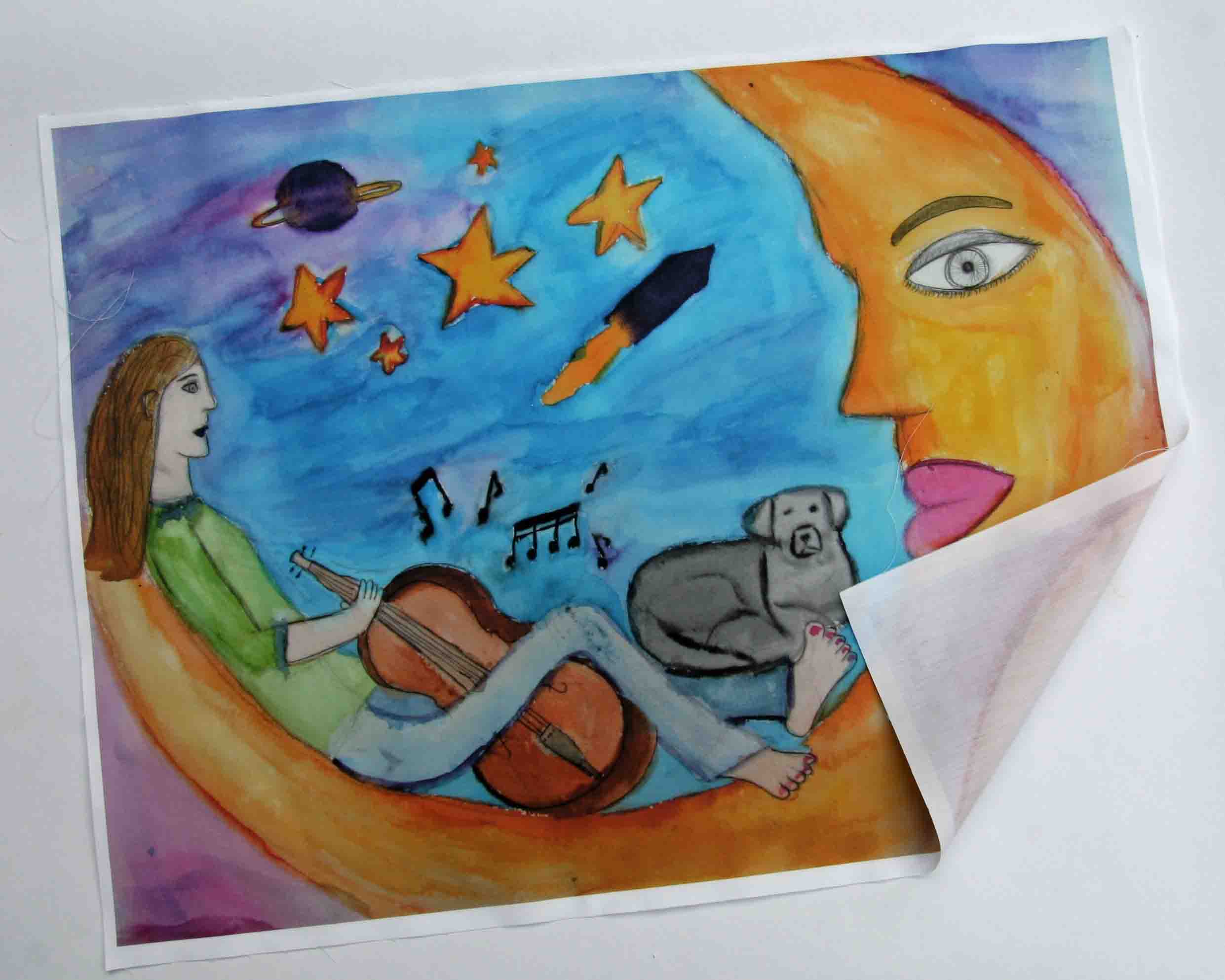 Imprimir dibujos de niño sobre tela para decorar su dormitorio - Fibra Creativa Modern Quilts & Patchwork