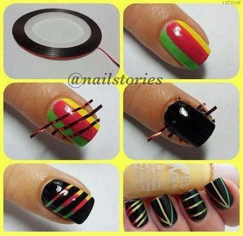 In Moda For Me: Uñas decoradas paso a paso