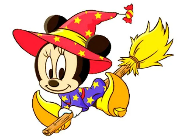 Disney Halloween Baby Minnie Witch Wallpaper - Puzzles-Games.eu ...