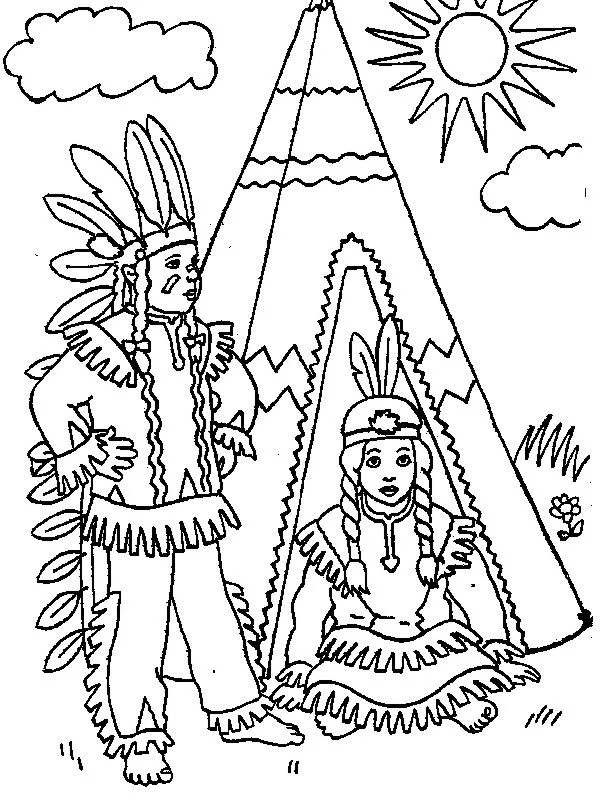 Índice de dibujos: indios