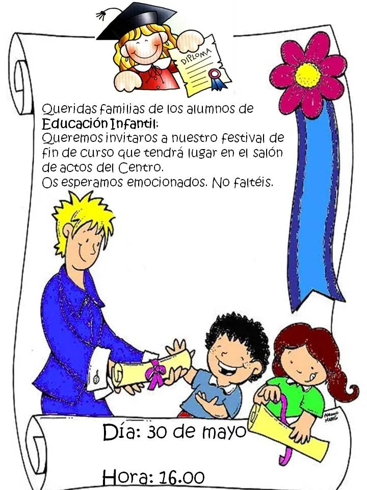 INFANTIL 5 AÑOS: FESTIVAL DE GRADUACIÓN