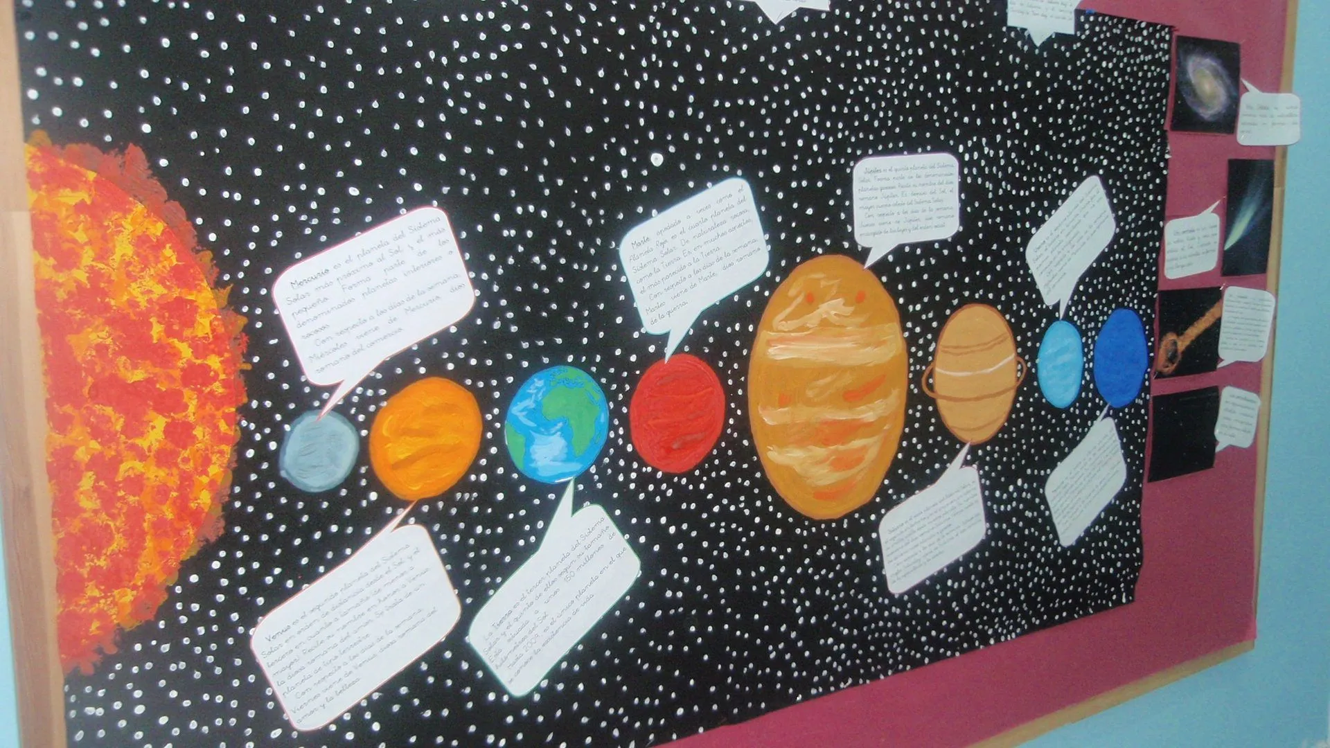 EN INFANTIL ESTAMOS APRENDIENDO COSAS SOBRE LOS PLANETAS | Colegio ...