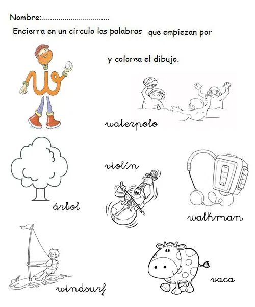 Infantil al aula: Letras "