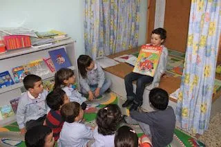 Infantil con Gema. Colegio Santa Ana Caspe.: octubre 2012