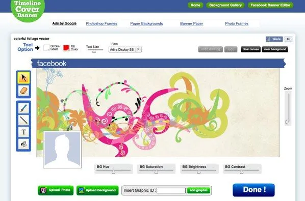 Crea portadas para el Timeline de Facebook