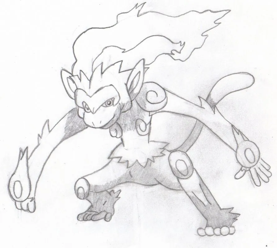 Infernape « Pokémon Fanart