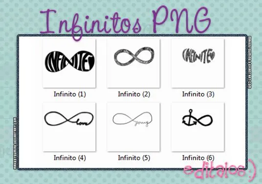 deviantART: More Like #Infinitos en PNG. by MakesYouMine