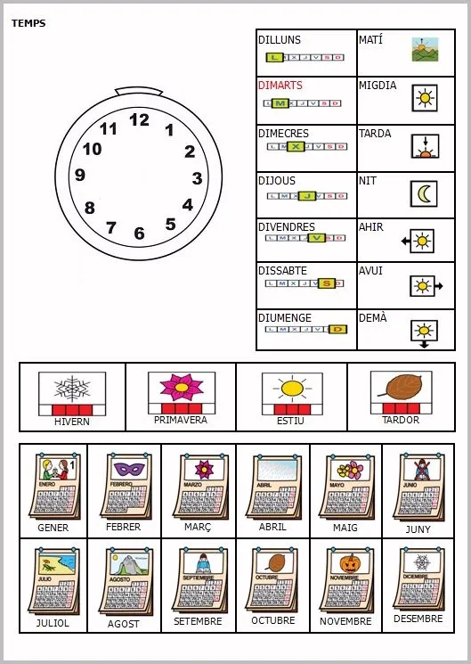 Informática para Educación Especial: Cuaderno de comunicación para ...