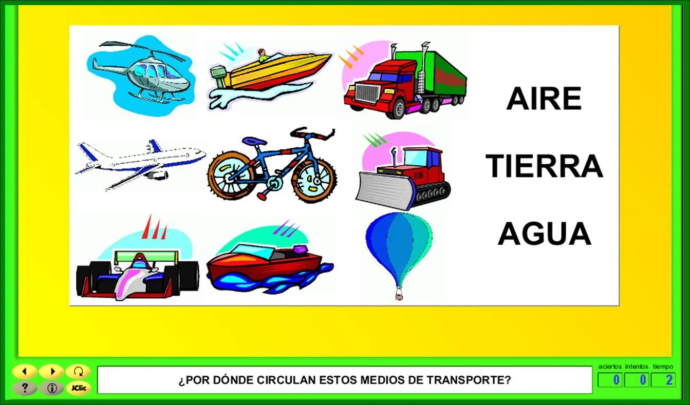 Montage - medios de transporte