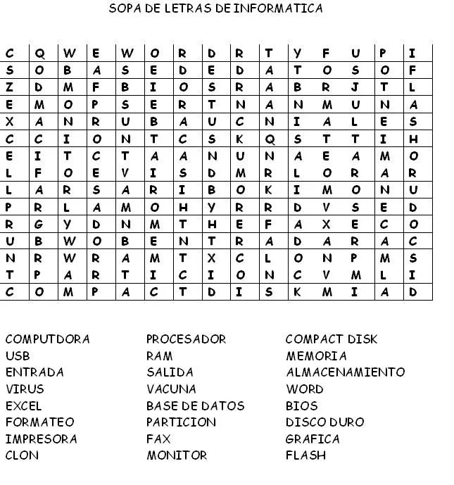 INFORMATICA II: ACTIVIDADES DE LA GUIA SOFTWARE EDUCATIVO