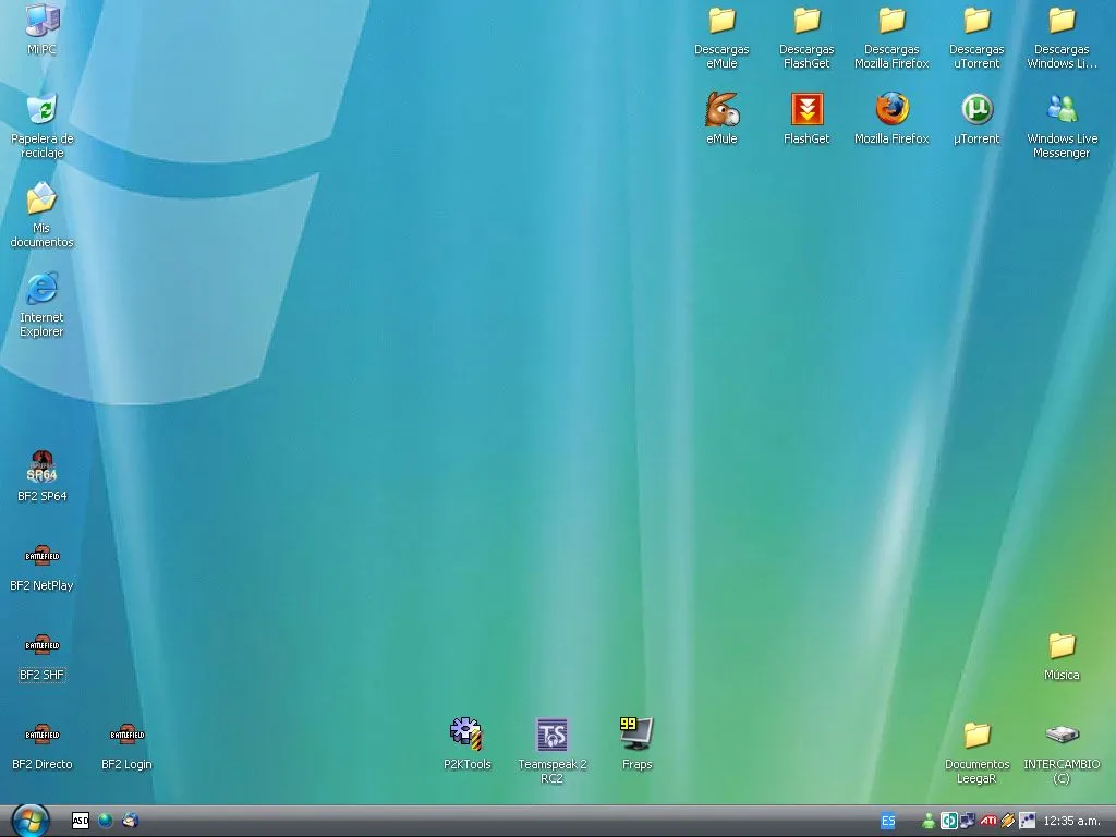 Informatica: Tema 8 - Elementos del escritorio y ventanas