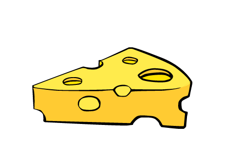 Dibujo QUESO infantil - Imagui