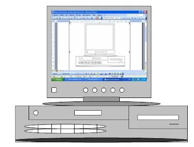 Iniciacion Profesional a la Informatica II: Dibujo Monitor