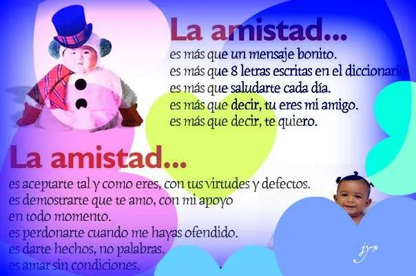 Inicio » Amistad