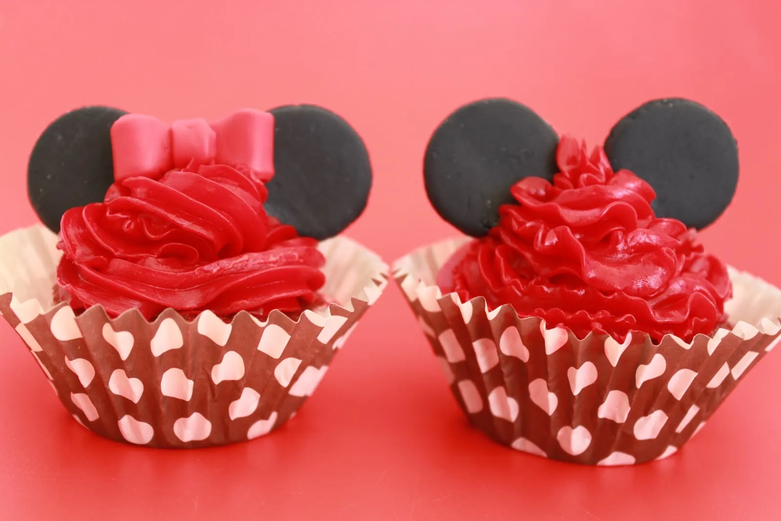 InnovaTartaS: Cupcakes Mickey y Minnie