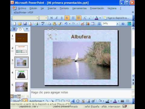 Insertar gifs animados en powerpoint - YouTube