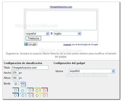 Como insertar el Traductor de Google en tu blog