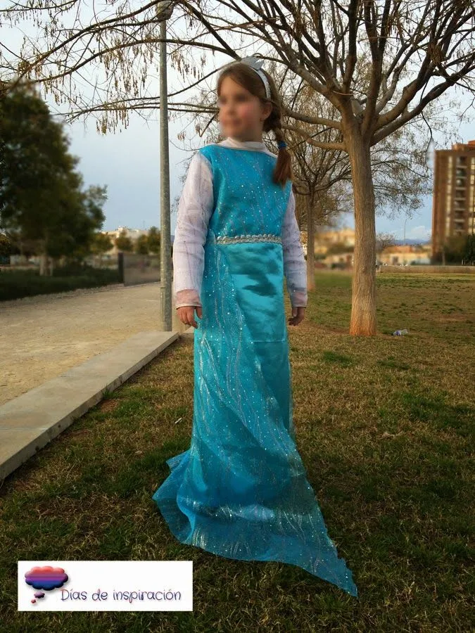 Días de Inspiración: Disfraz Diy de Elsa de Frozen - Diy Elsa's ...