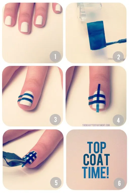 Inspiration* Newest things in nail art/ Nuevas formas de s pintar ...