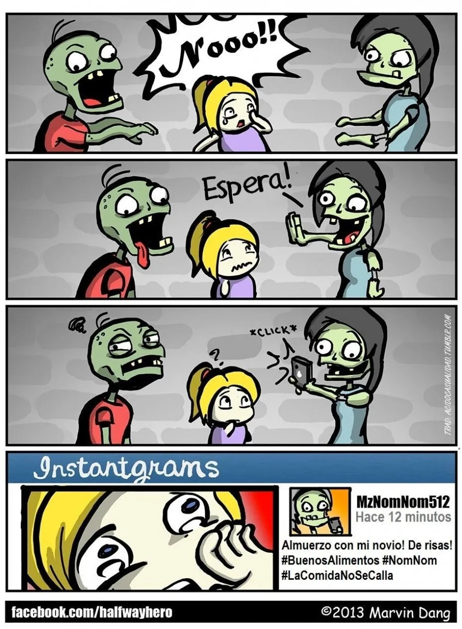 Instagram para Zombies. #humor #risa #graciosas #chistosas ...