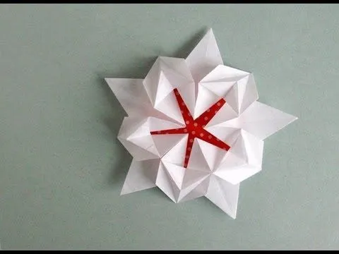 Instrucciones y pasos para hacer una estrella pentagonal en origami