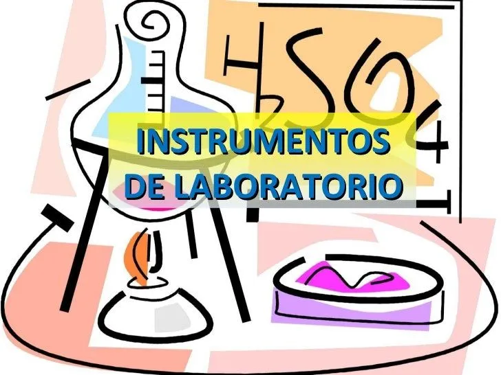 Instrumentos de laboratorio