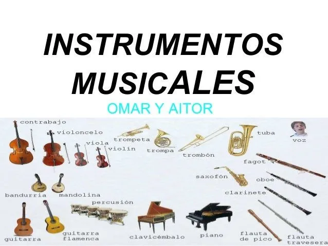 Instrumentos musicales