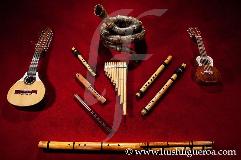 Instrumentos musicales andinos | Luis H. Figueroa