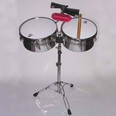 Instruments cubains: les timbales