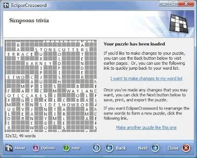 Internet para bobos: Crear crucigramas en cuestión de minutos para ...