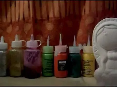 Introducción a la técnica de pintura en cerámica. - YouTube