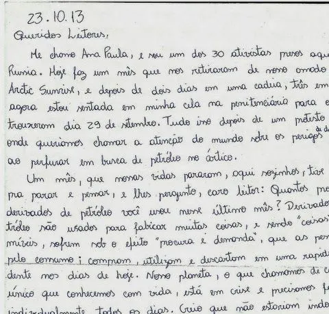 No Queremos Inundarnos: Carta de Camila Speziale a la oficina de ...