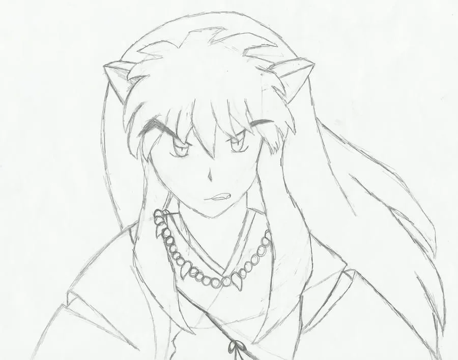 InuYasha Drawing 1 by InuRanmaHalf on DeviantArt