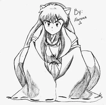 inuyasha drawing by ~V1ciouzMizzAzn on deviantART