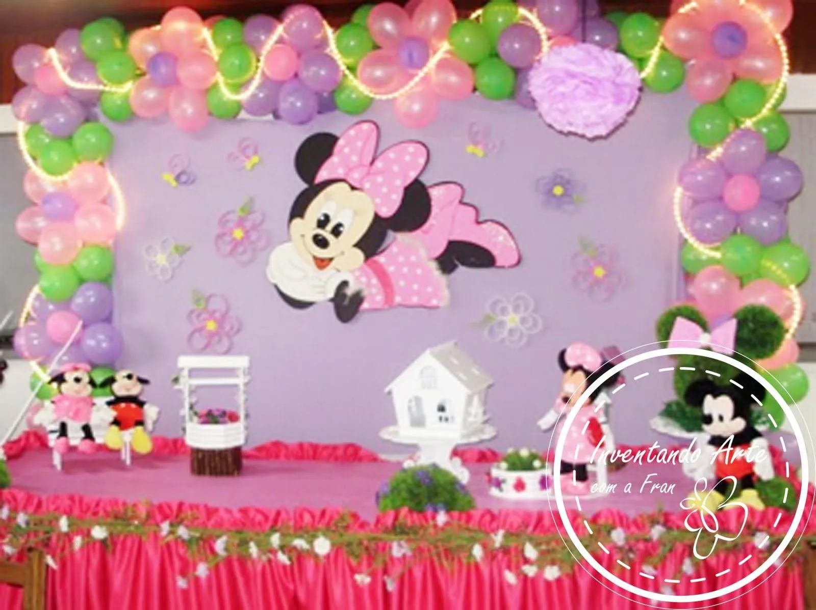 Inventando Arte: Festa Minnie