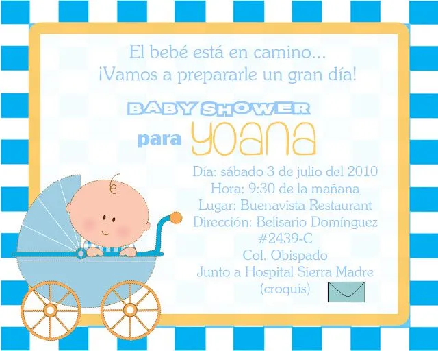 Imagenes de tarjetas de baby shower gratis - Imagui