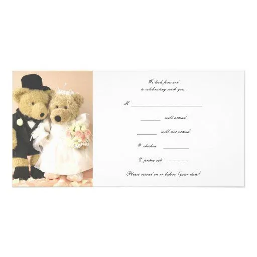 Invitación de boda plantilla para tarjeta de foto | Zazzle