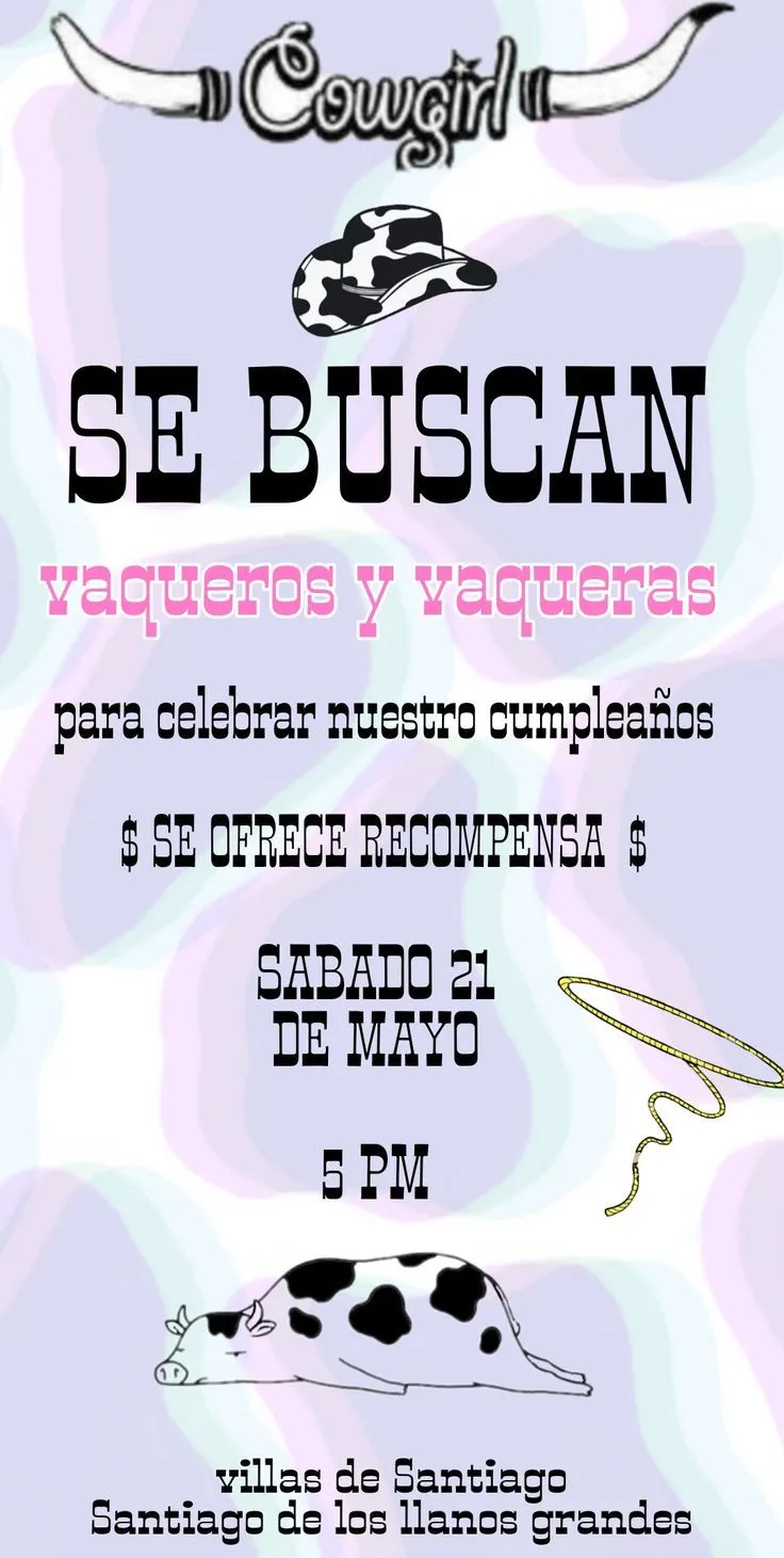 invitación cowgirl | Fotos divertidas de cumpleaños, Cumpleaños chistoso,  Cumpleaños gracioso