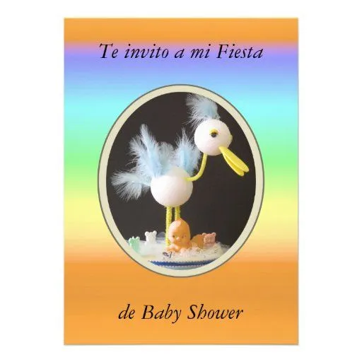 Fondo para invitación baby shower - Imagui