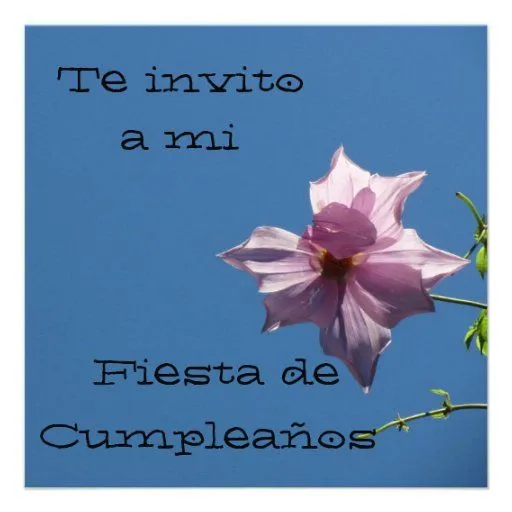 Invitación - Fiesta de Cumpleaños - Azul y Rosa Announcement | Zazzle.